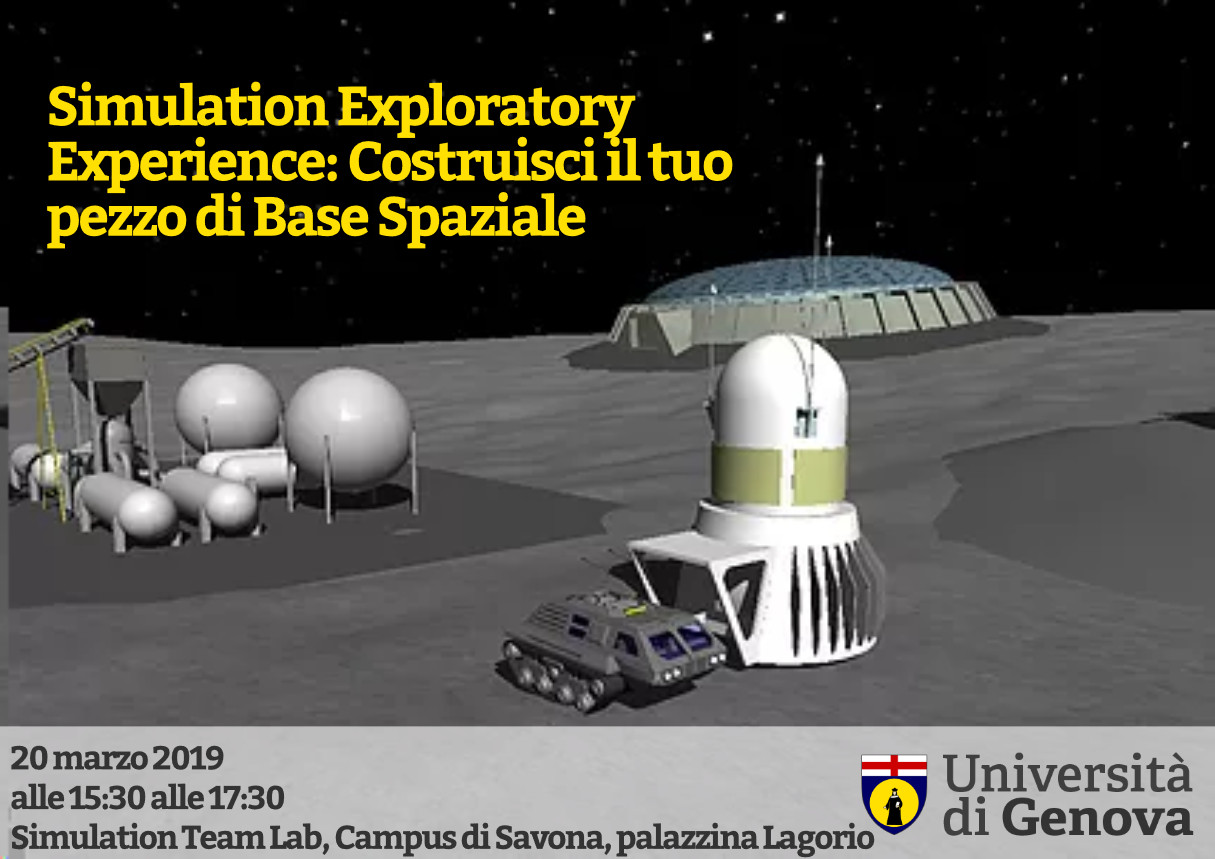 Simulation for Developing a Moon Base