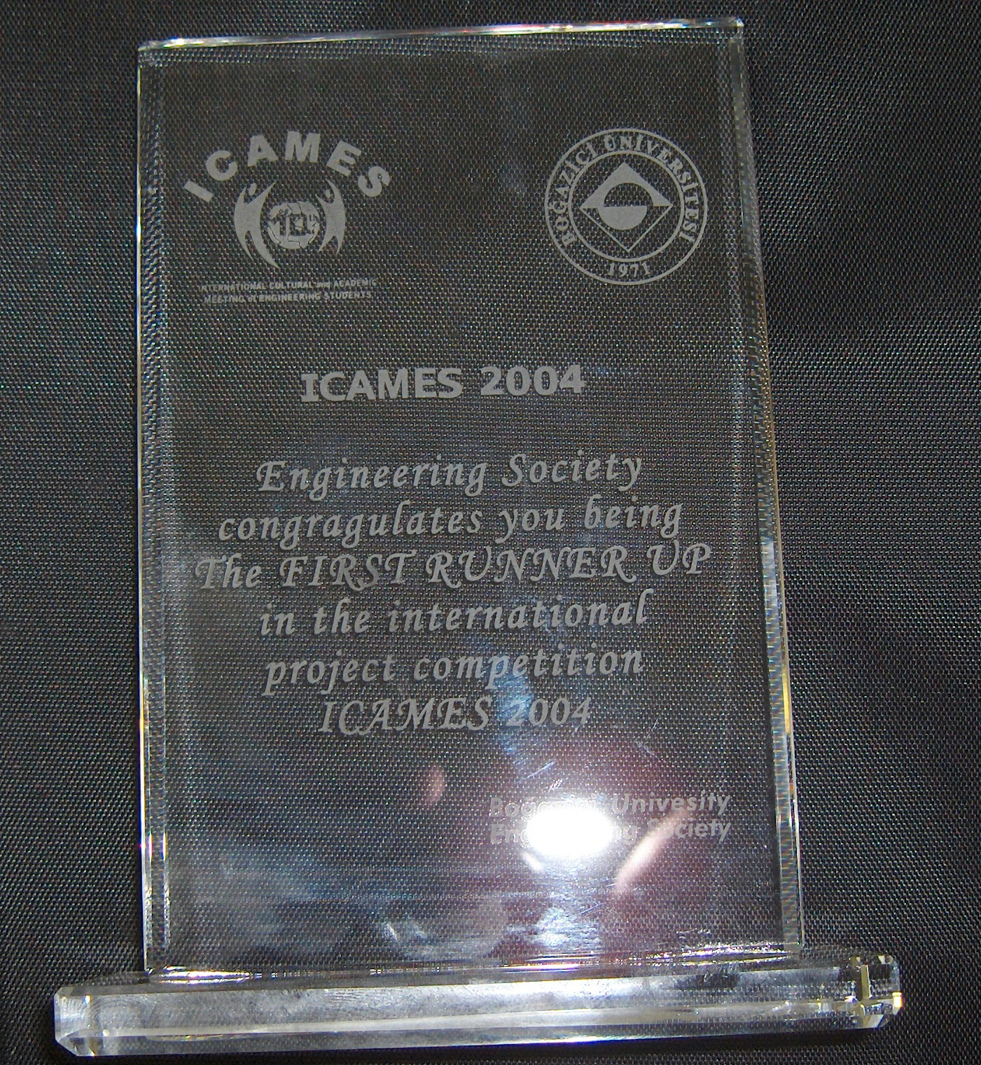 ICAMES 2004 Awards