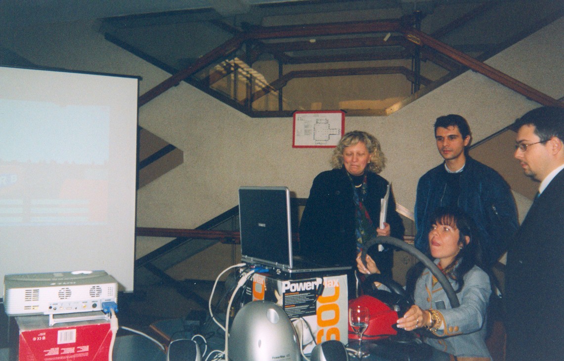 Ileana Volpe, CFLI Genoa, testing SpecilaCrane Simulator